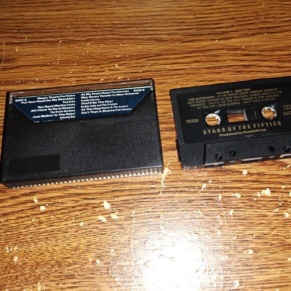 Stars of the Fifties Vol. 1 on cassette (Rockbill Ltd., 1985) - Picture 2 of 3